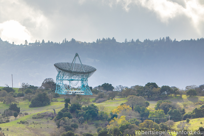 dish from hoover tower